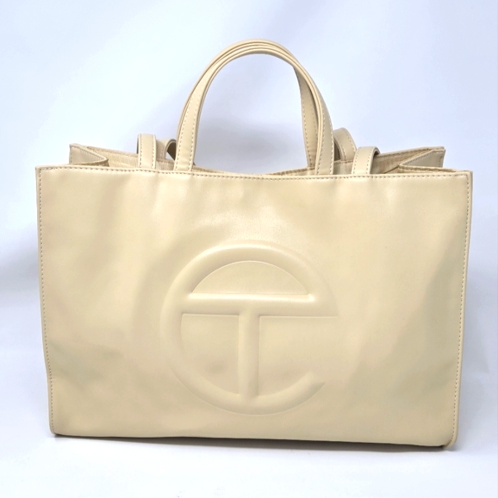 Telfar Medium Shopper In Cream